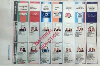 Sin sobres y con dos cabinas de votación simultáneas. Las novedades del nuevo sistema en Entre Ríos