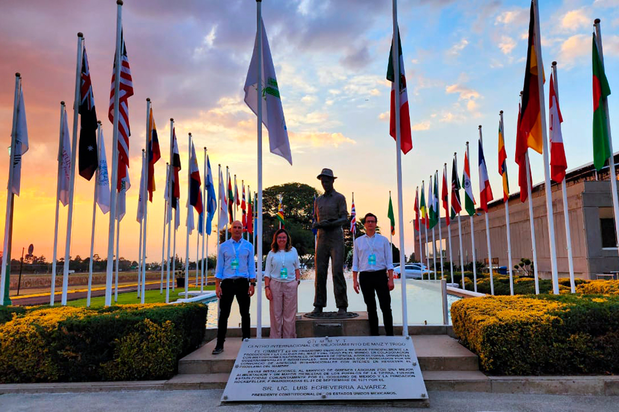 Representantes de Calice y Cimmyt firmaron acuerdo
