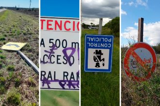 Detectan hechos que incrementan el riesgo de siniestros viales en rutas nacionales ubicadas en Entre Ríos