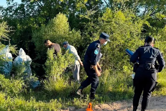 Hallaron un cráneo y restos óseos en un campo del sur entrerriano ¿Son del chofer asesinado por Laurta?