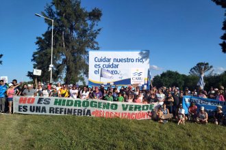 Caravana y asamblea con fuertes críticas a HIF y el gobierno uruguayo: “Nos mintieron en la cara”