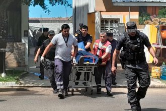 Herido y desvanecido encontraron al hombre que habría desatado el incendio en edificio de avenida San Lorenzo. Fue detenido
