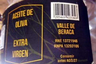 Tras un control bromatológico en Entre Ríos, ANMAT prohibió dos aceites de oliva. También sacó de circulación suplementos dietarios
