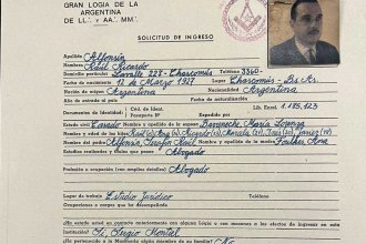 Exponen documentos que vincularían con la masonería a Perón, Alfonsín y un exgobernador de Entre Ríos
