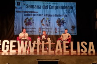 Semana del Emprendedor en Villa Elisa: Selva Almada y Héctor Laca, entre los disertantes de la 10º edición