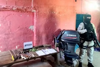 Tres detenidos por el ataque a balazos a policías en el Delta. Prefectura allanó y secuestró armas, drogas y embarcaciones