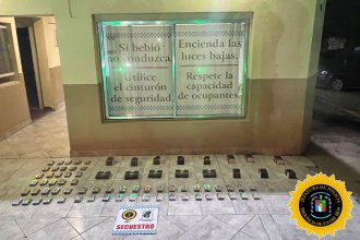 Operativo en la ruta 14: decomisan más de 200 dispositivos electrónicos de contrabando