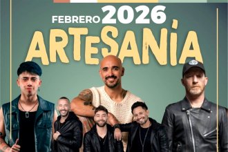 Artesanía 2026: las fechas para ver a La Beriso, Luck Ra, Abel Pintos y La K’onga