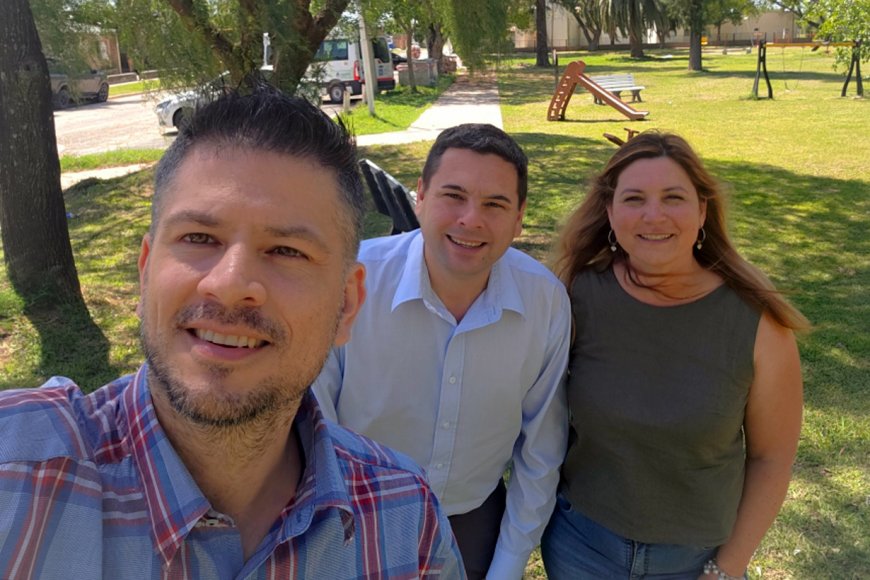 Arévalo, Bastian y Rupp en El Pingo.