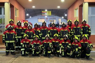 Histórica renovación: casi $100 millones para equipar a los bomberos voluntarios de Villa Elisa