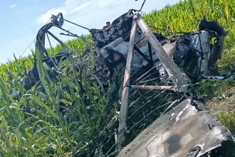 Accidente aéreo al norte de Entre Ríos: piloto rosarino resultó herido tras caída de una avioneta