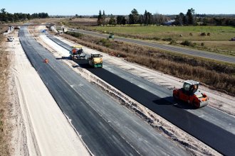 Piden transitar con precaución a la altura de Paso de La Laguna en la autovía de la RN18