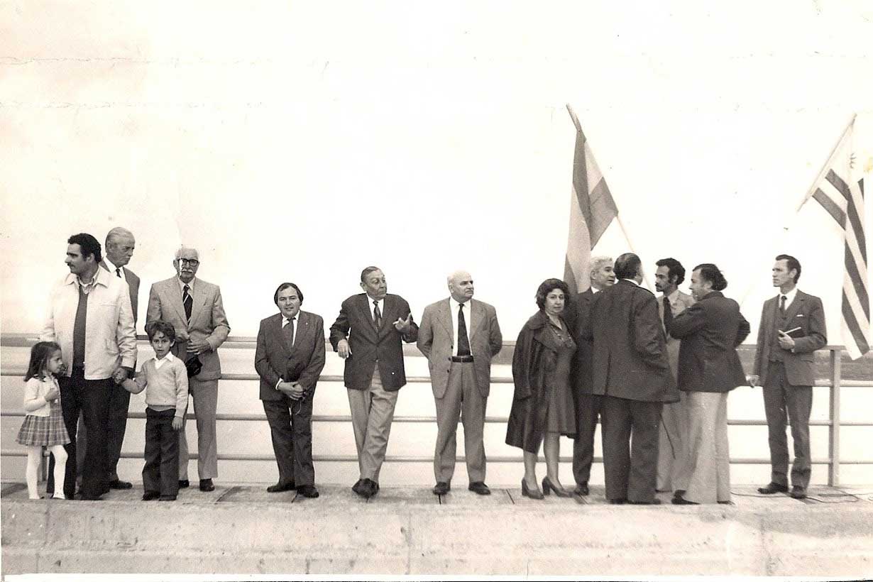 25 de octubre de 1975, entrega de obra