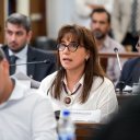 &ldquo;Nos quieren sancionar por debatir&rdquo;, respondió la senadora Domínguez al pedido de expulsión del PJ