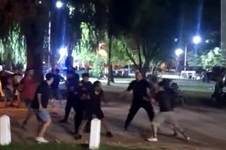 Pelea de jóvenes en los festejos de Nochebuena se hizo viral en las redes. El jefe de Policía explicó lo sucedido