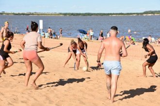 Playa Olímpica. Concepción del Uruguay suma una propuesta deportiva de alcance nacional