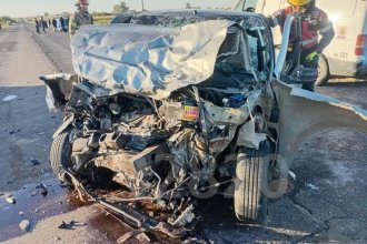 Choque fatal en la ruta 20: confirmaron las identidades de los involucrados; dos adolescentes graves