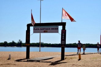 En Colón el río pasó los cuatro metros. Algunas playas se encuentran con espacio &ldquo;reducido&rdquo;