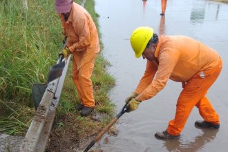 Rutas 12 y 14: por las malas condiciones climáticas, solicitan respetar la señalización en zonas de obra