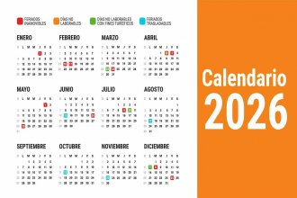 En 2026 habrá 12 feriados inamovibles, 4 trasladables y 3 días no laborables con fines turísticos