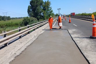 Por trabajos de reparación en la ruta 12, piden transitar con precaución