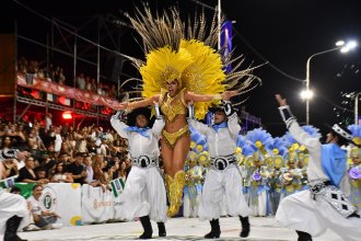 Tercera noche del Carnaval de Concordia: cuatro comparsas deslumbraron a miles de espectadores