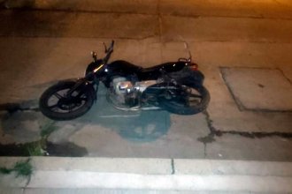 Chocaron contra otra moto y se dieron a la fuga en Concordia. Un hombre, hospitalizado