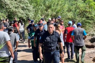 Triste final. Hallaron el cuerpo de la niña que había sido arrastrada por un arroyo durante el temporal