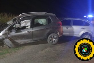Triple choque en ruta provincial: siete personas fueron hospitalizadas tras un fuerte siniestro vial