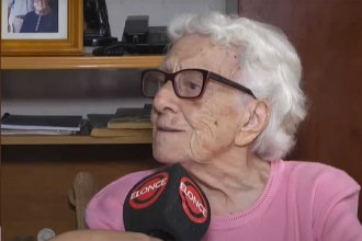 Maestra entrerriana cumplió 104 años. Aún recita de memoria versos en honor a Hipólito Yrigoyen