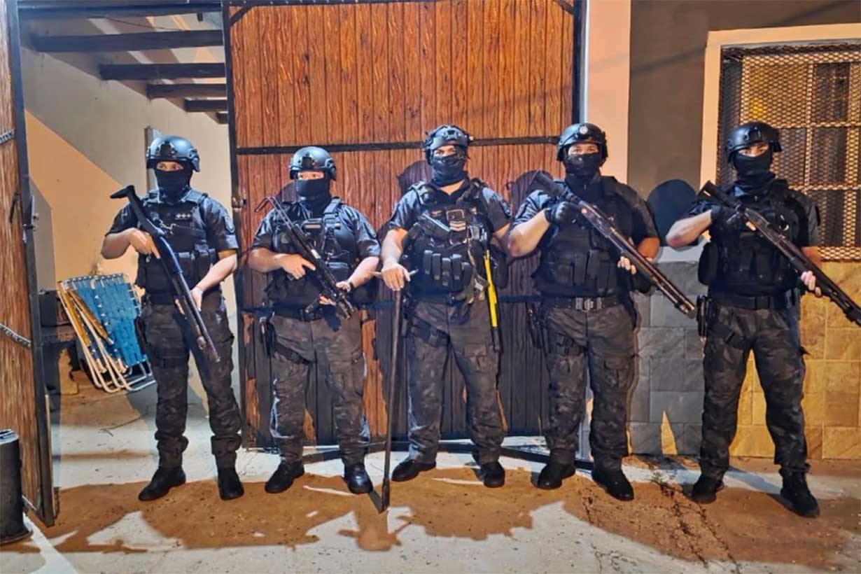 Fuerte operativo antidrogas en Concordia: 16 detenidos y el macabro hallazgo de dos cráneos - Noticias - Elentrerios.com