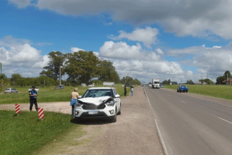 Joven de 20 años fue atropellada en la ruta 135 y resultó con lesiones graves. Se encuentra internada con pronóstico reservado