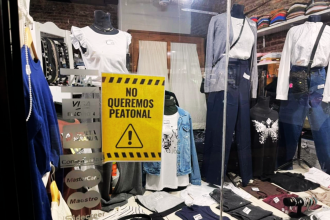 Tras el rechazo de los comerciantes, el municipio dejó sin efecto la ampliación de la peatonal
