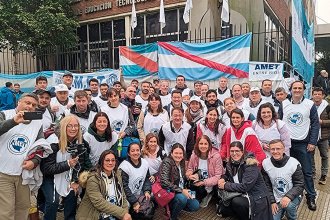 AMET adhiere al paro y marcha provincial de este viernes