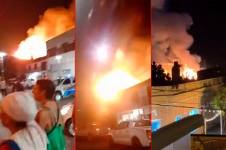 4 personas resultaron heridas tras una explosión por escape de gas en un comercio