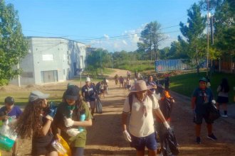 Compromiso ambiental: &ldquo;La Pancho Ramírez&rdquo; realizó una jornada de limpieza comunitaria