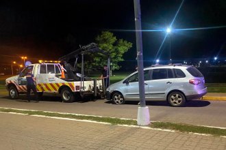 Alcohol al volante: chocó en costanera de Concordia y fue detenido por intentar agredir a las autoridades