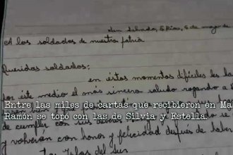 Las cartas que salieron de Entre Ríos a Malvinas y llegaron a manos del actual Presidente de la Confederación de Combatientes