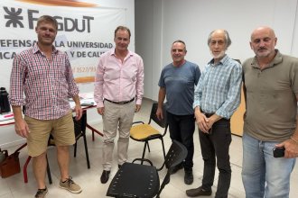 &ldquo;Peligra la universidad pública&rdquo;: Bordet respaldó a docentes y advirtió por el desfinanciamiento