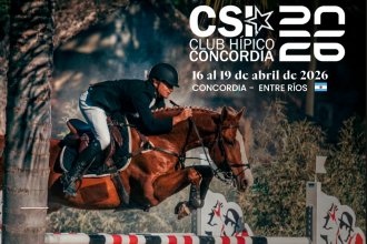 El concurso de saltos hípicos más convocante del año es en Concordia y Tránsito toma recaudos para automovilistas