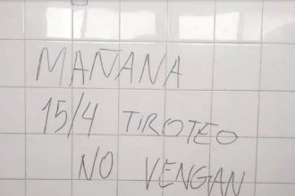 Amenazas en escuelas: en provincia vecina, harán pagar a padres de alumnos los costos de los operativos
