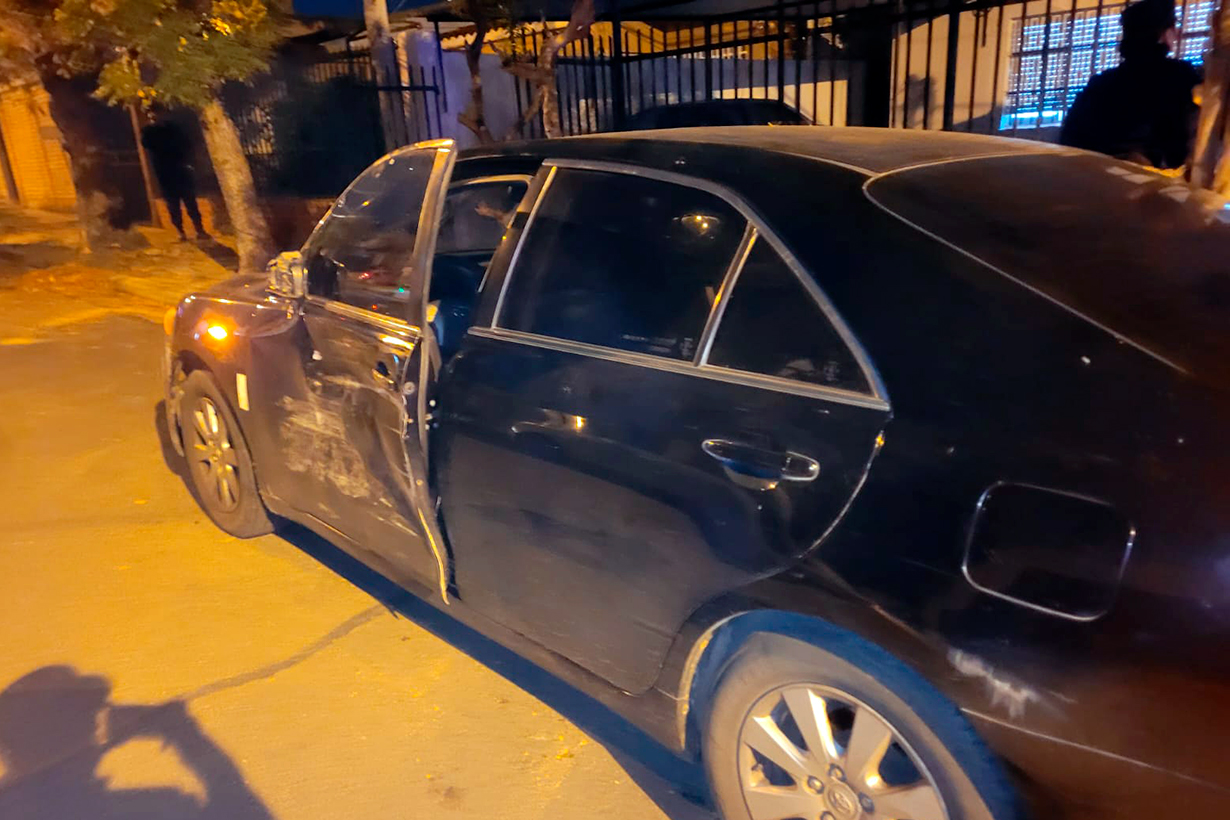 El auto que el violento sustrajo a su papá.