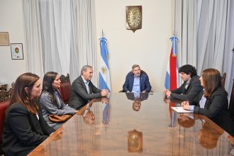 Industria. Frigerio se reunió con autoridades de la UIER, quienes prevén presentar "10 puntos" al gobierno