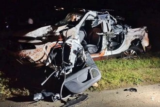 Caballo suelto en la ruta provocó un grave accidente entre 3 vehículos