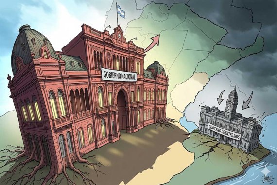 Entre Ríos logró superávit fiscal en el primer trimestre, pero advierten por la deuda y la dependencia de Nación
