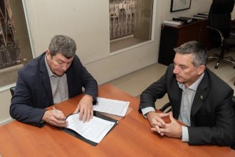 En busca de agilizar escrituraciones y operatorias crediticias, el IAPV firmó un acuerdo con el Colegio de Escribanos