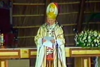 A 38 años del día que Juan Pablo II visitó la costa del río Uruguay y dejó un mensaje a los trabajadores