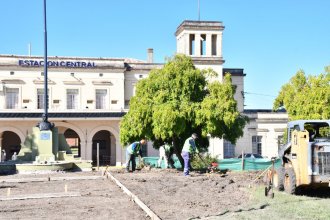 Para &ldquo;revitalizar la zona&rdquo;, realizan obras en la ex Estacion Central de Concordia