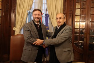 Para &ldquo;abrir nuevos mercados&rdquo;, Azcué firmó un convenio con la Cámara de Comercio Italiana