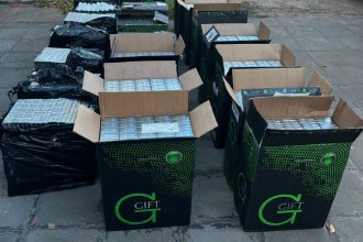 Durante un procedimiento, incautaron 11.500 paquetes de cigarrillos en Concordia